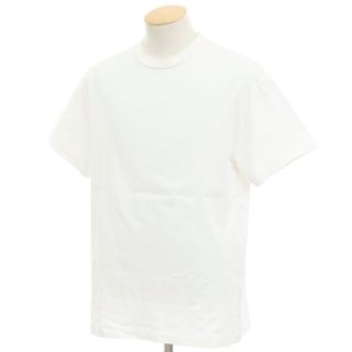 エイトン(ATON)の【中古】エイトン ATON コットン 半袖Ｔシャツ ホワイト【サイズ2】【メンズ】(Tシャツ/カットソー(半袖/袖なし))