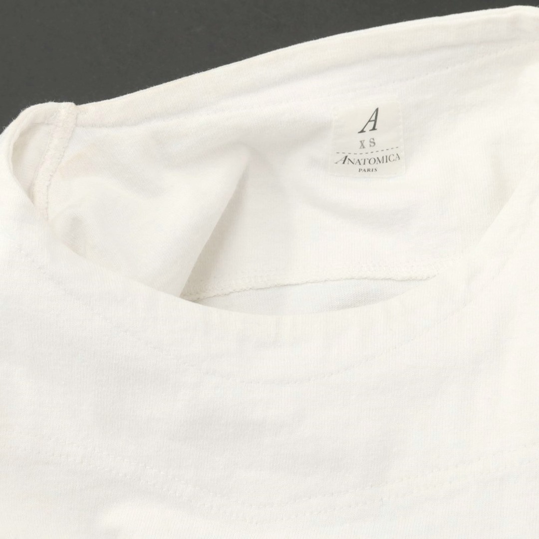 ANATOMICA(アナトミカ)の【中古】アナトミカ ANATOMICA ヘビーオンス 半袖Ｔシャツ ホワイト【サイズXS】【メンズ】 メンズのトップス(Tシャツ/カットソー(半袖/袖なし))の商品写真