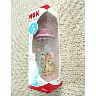 ディズニー(Disney)のNUK Disney バンビ 哺乳瓶 6-18M(哺乳ビン)