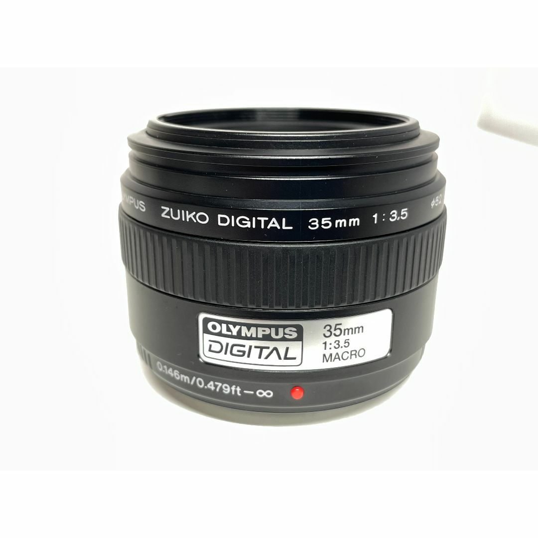 取り扱い店舗限定 元箱付き オリンパス ZUIKO DIGITAL 35mm F3.5 Macro