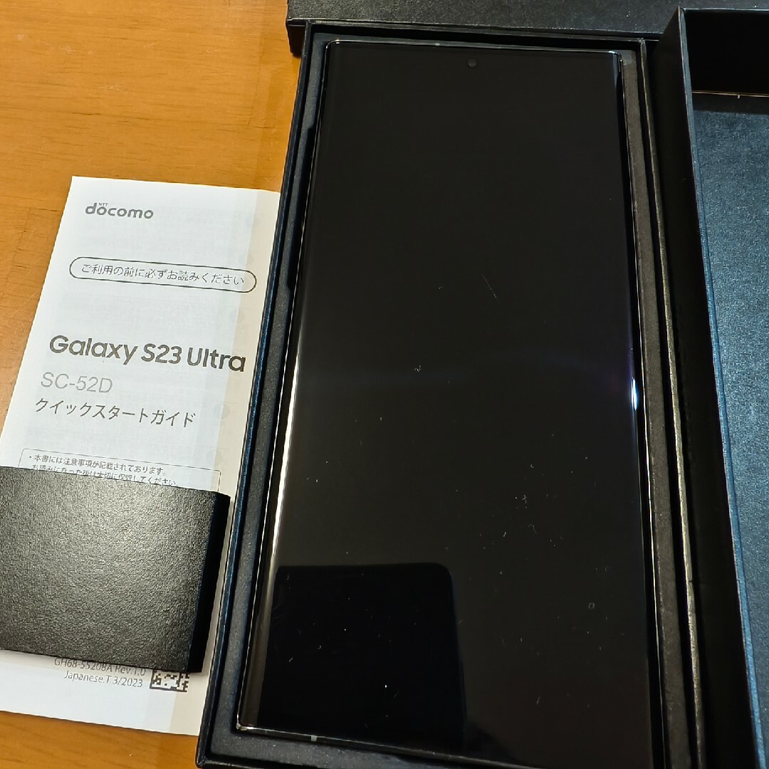 Galaxy(ギャラクシー)の■美品■ docomo SAMSUNG Galaxy S23 Ultra スマホ/家電/カメラのスマートフォン/携帯電話(スマートフォン本体)の商品写真