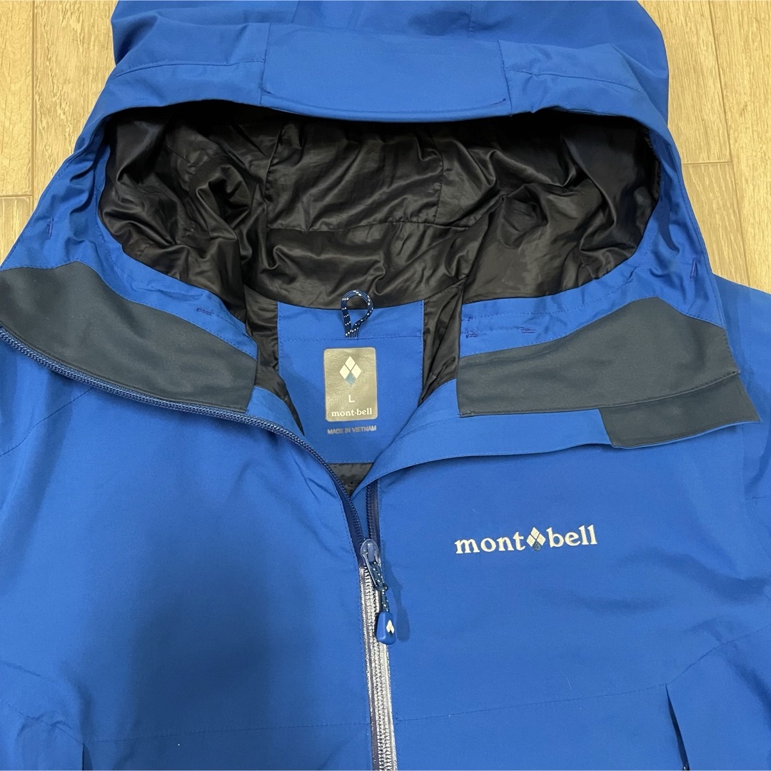 mont bell(モンベル)のモンベル　パウダーステップ パーカ　メンズ　中綿ブルゾン メンズのジャケット/アウター(マウンテンパーカー)の商品写真