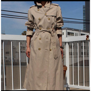 BURBERRY - 70's vintage Burberry trench coat