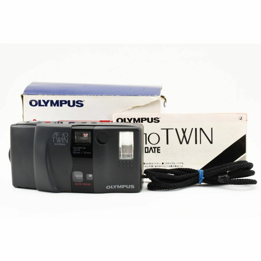 OLYMPUS(オリンパス)の【美品/元箱付き】Olympus AF-10 Twin Quartz Date スマホ/家電/カメラのカメラ(フィルムカメラ)の商品写真
