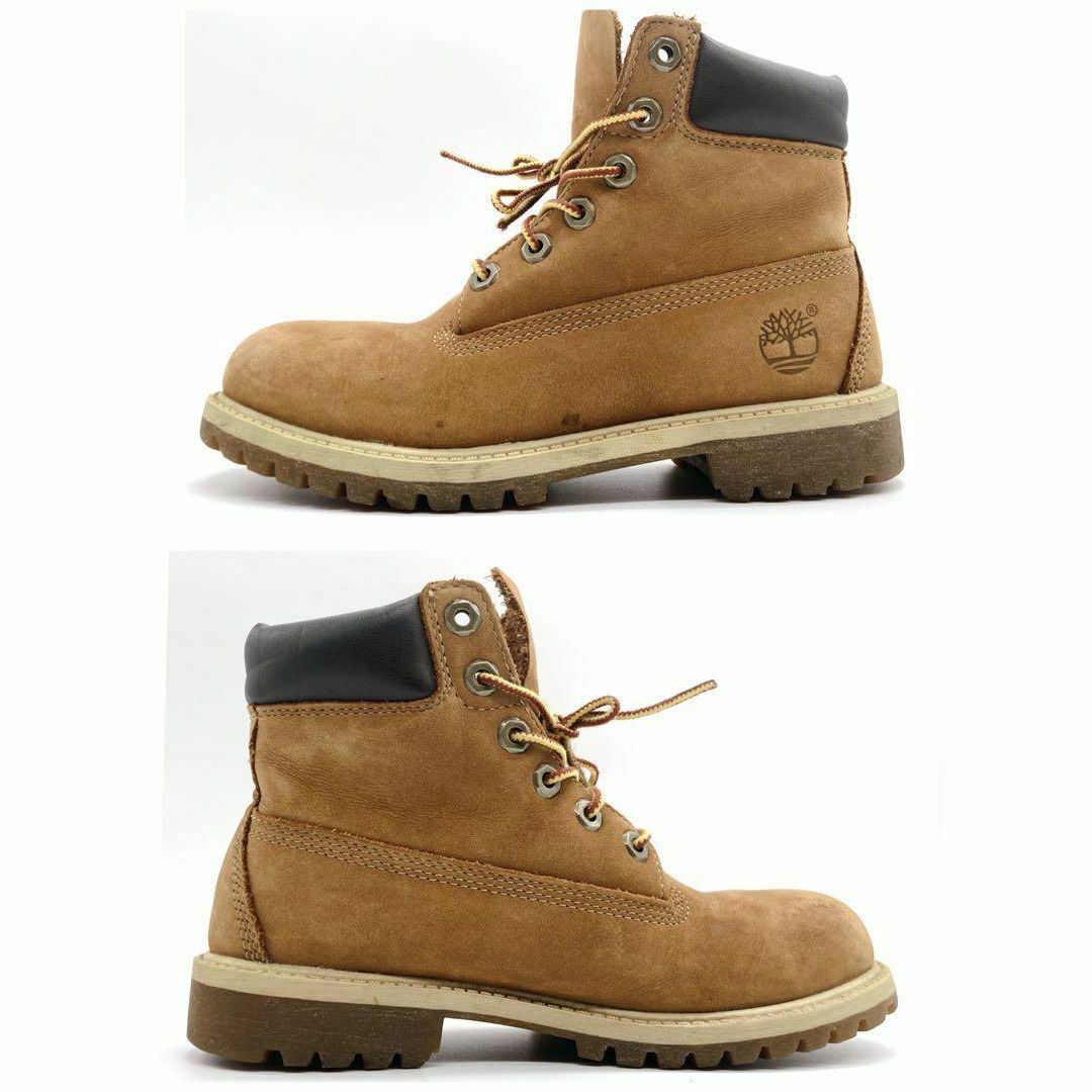 Timberland(ティンバーランド)のティンバーランド　6インチプレミアムブーツ　ブラウン　ミドル　22.5㎝ レディースの靴/シューズ(ブーツ)の商品写真