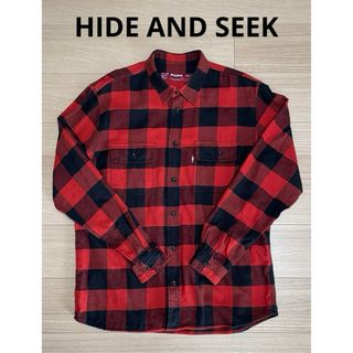 ハイドアンドシーク(HIDE AND SEEK)のバッファロー  チェック HIDE ANS SEEK ハイドアンドシーク 日本製(シャツ)