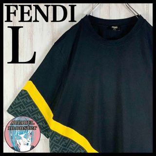 フェンディ(FENDI)の【現行・即完売】FENDI フェンディ ズッカ ダイアゴナル 入手困難 Tシャツ(Tシャツ/カットソー(半袖/袖なし))