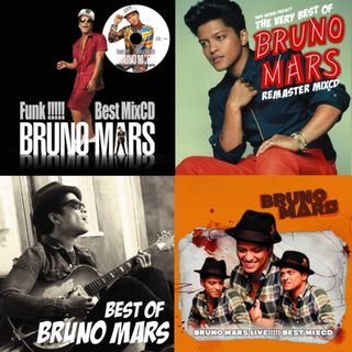限定1SET Bruno Mars ブルーノマーズ Best MixCD 4個(ポップス/ロック(洋楽))