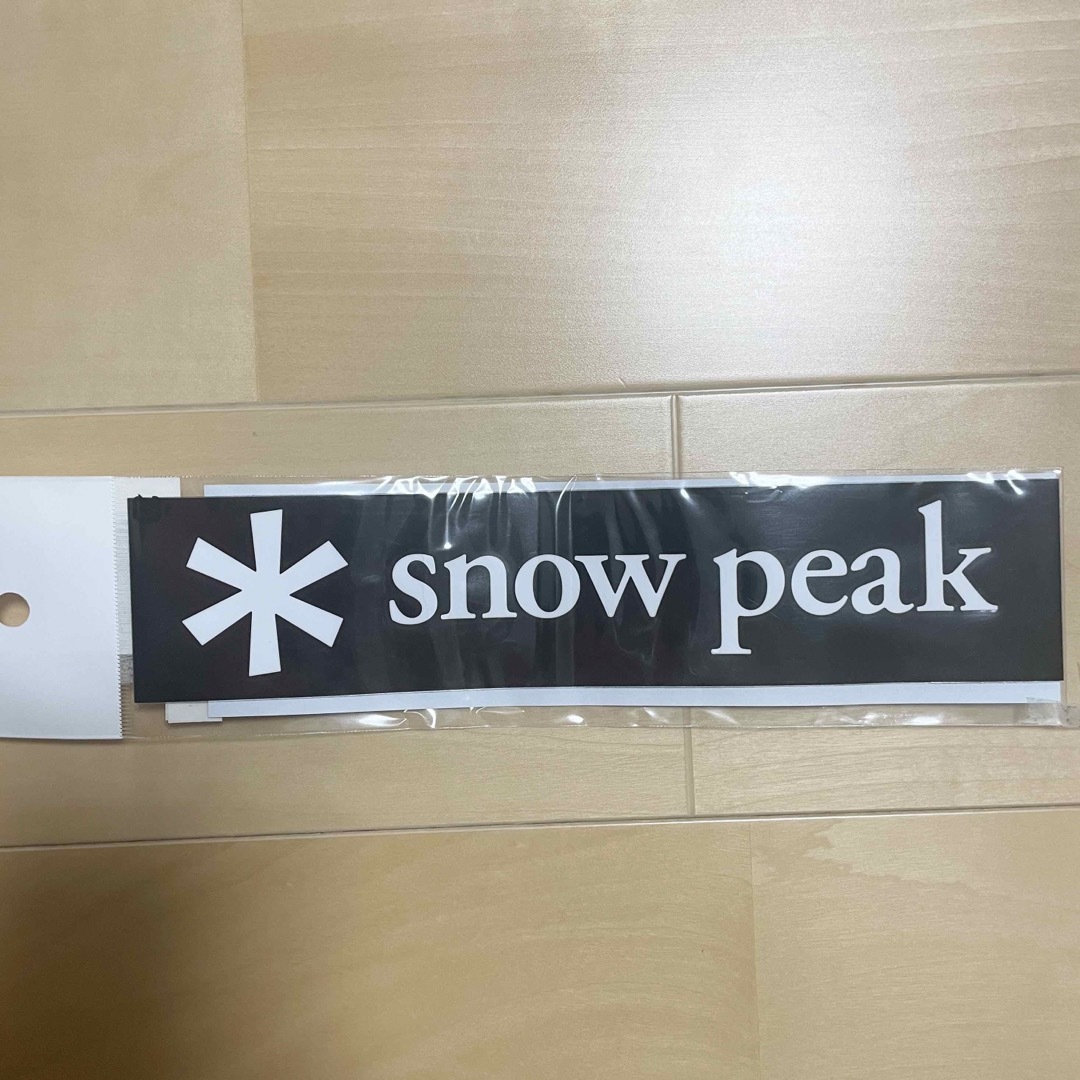 Snow Peak(スノーピーク)のsnow peak  スノーピーク ロゴステッカー        アスタリスクS スポーツ/アウトドアのアウトドア(その他)の商品写真