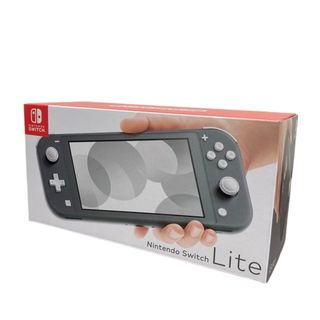 ニンテンドースイッチ(Nintendo Switch)のNintendo Switch Lite グレー HDH-S-GAZAA 店舗印有 【新品】 12403K151(家庭用ゲーム機本体)