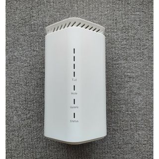 エヌイーシー(NEC)のNEC Speed Wi-Fi HOME 5G L12 NAR02 ホワイト(その他)