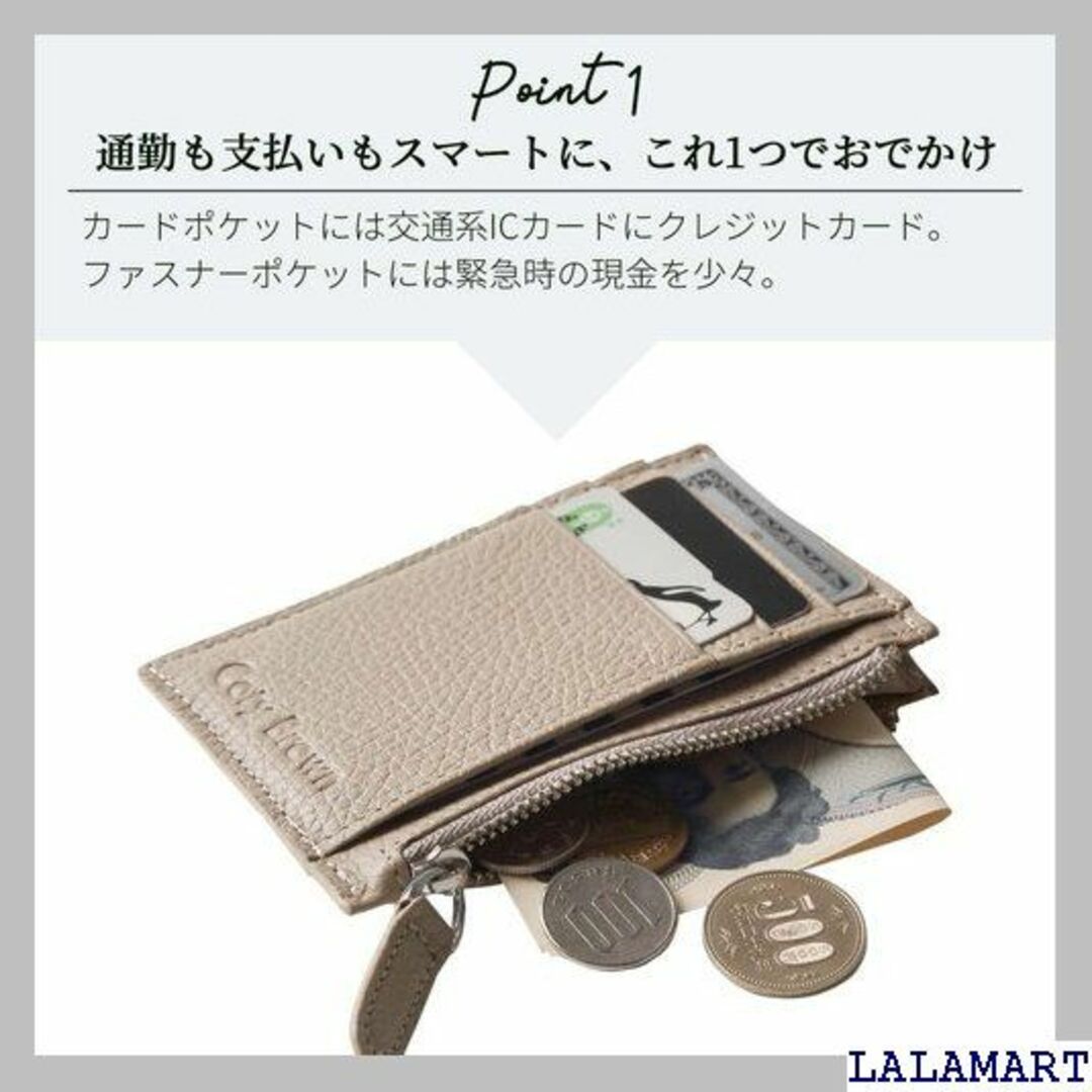 Coty Brown 薄型カード入れ フラグメントケー 本 ンズ ピンク 370 メンズのメンズ その他(その他)の商品写真