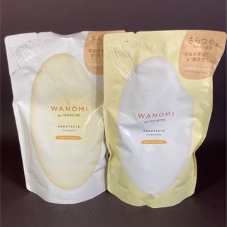 ピーアンドジー(P&G)のヘアレシピ　wanomi さらつや　詰替(シャンプー/コンディショナーセット)