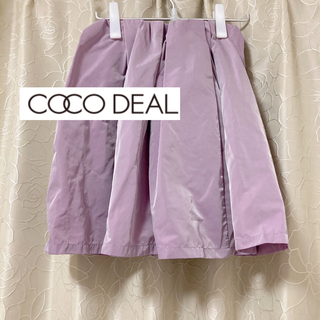 COCO DEAL - ココディール  紫　フレアスカート　スナイデル　リリーブラウン　セルフォード