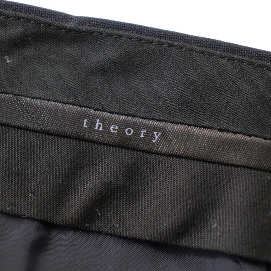 theory(セオリー)の美品 セオリー Theory URBAN CUSTOM MAX2 ウール混スラックスパンツ 2/ネイビー ボトムス ロング ストレート フォーマル【2400013768122】 レディースのパンツ(カジュアルパンツ)の商品写真