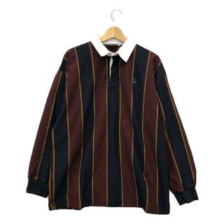 カーハート(carhartt)のカーハート 長袖ポロシャツ ラガーシャツ ストライプ メンズ M(シャツ)