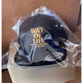 ラッツ(RATS)の新品未使用　即発送　RATS WAY OF LIFE キャップ　ブラック(キャップ)