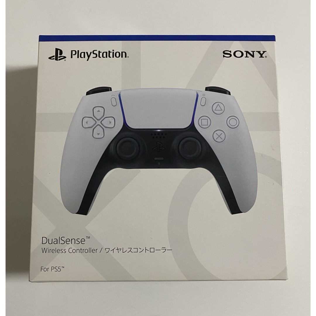 PlayStation(プレイステーション)の Dualsense CFI-ZCT1J 新品未使用　箱ダメージあり エンタメ/ホビーのゲームソフト/ゲーム機本体(その他)の商品写真