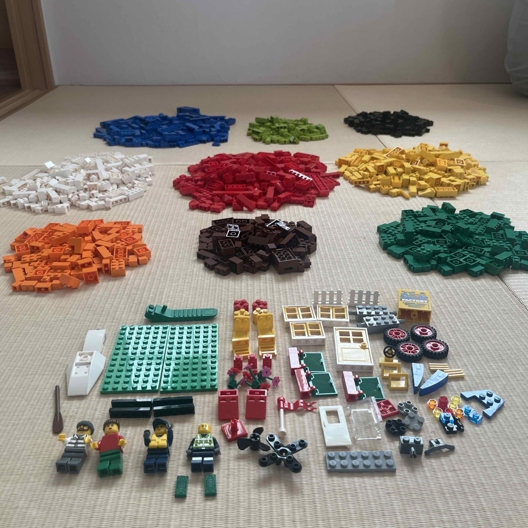 セール30％OFF LEGO レゴ 基本セット 青いバケツ 追加パーツ、基礎板込み