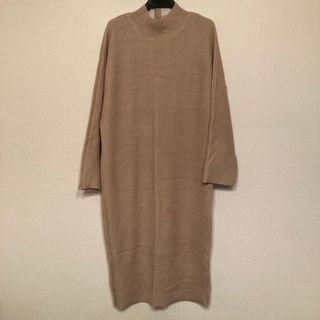 アメリヴィンテージ(Ameri VINTAGE)のameri vintage アクリルロングニットワンピース　アメリヴィンテージ(ロングワンピース/マキシワンピース)