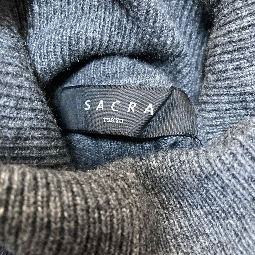 SACRA(サクラ)のバックリボンニット レディースのトップス(ニット/セーター)の商品写真
