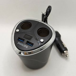 フィリップス(PHILIPS)のフィリップス シガーソケット 分配器 DLP7520N ジャンク(車内アクセサリ)