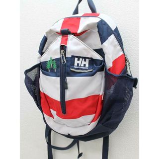 ヘリーハンセン(HELLY HANSEN)の【値下げ!】▽ヘリーハンセン/HELLY HANSEN▽リュックサック/バックパック/鞄 白×紺系 運動会 遠足 野外活動 習い事【中古】子供 キッズ kids 男の子 春夏秋冬 422032 bagetc(リュックサック)