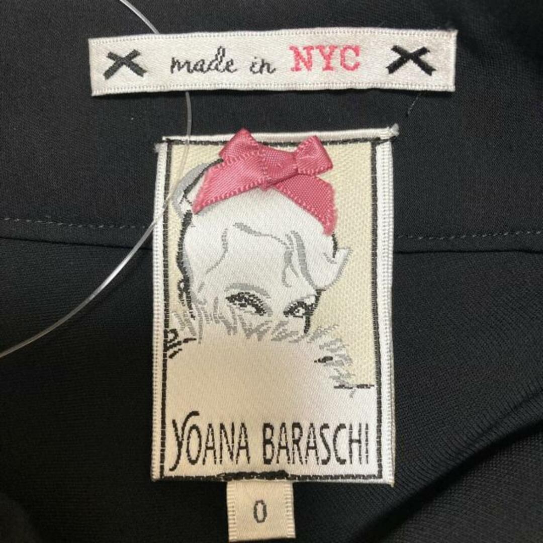 YOANA BARASCHI(ヨアナバラシー) パンツ サイズ0 XS レディース - 黒 フルレングス レディースのパンツ(その他)の商品写真