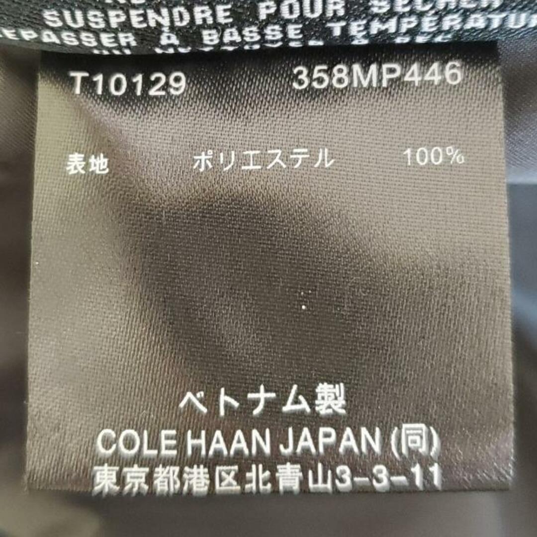 Cole Haan(コールハーン)のCOLE HAAN(コールハーン) コート サイズXS レディース美品  - 黒 長袖/ジップアップ/春/秋 レディースのジャケット/アウター(その他)の商品写真