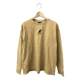 カンゴール(KANGOL)のカンゴール KANGOL 長袖Tシャツ ロゴ刺繍 メンズ M(Tシャツ/カットソー(七分/長袖))