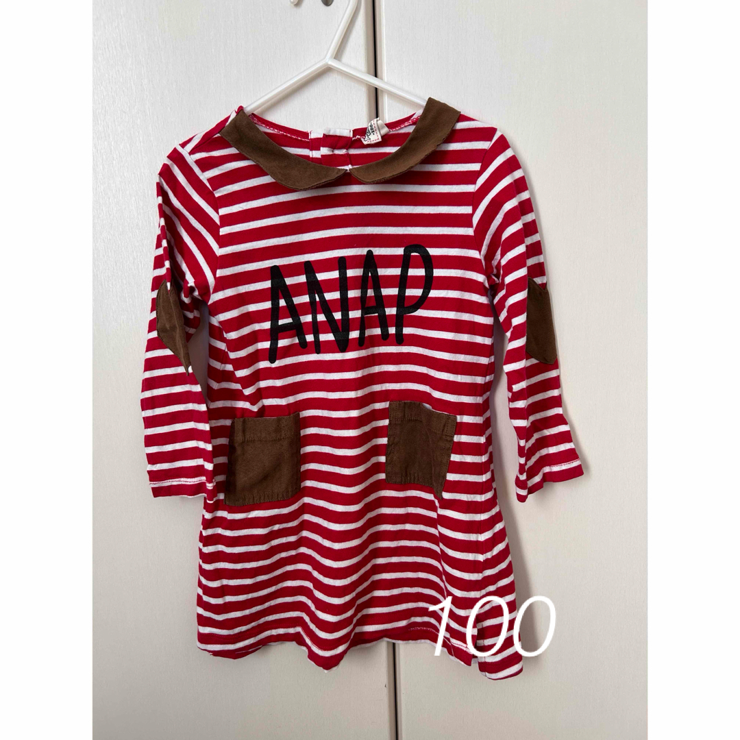 ANAP Kids(アナップキッズ)のANAP kids ワンピース　100 キッズ/ベビー/マタニティのキッズ服女の子用(90cm~)(ワンピース)の商品写真