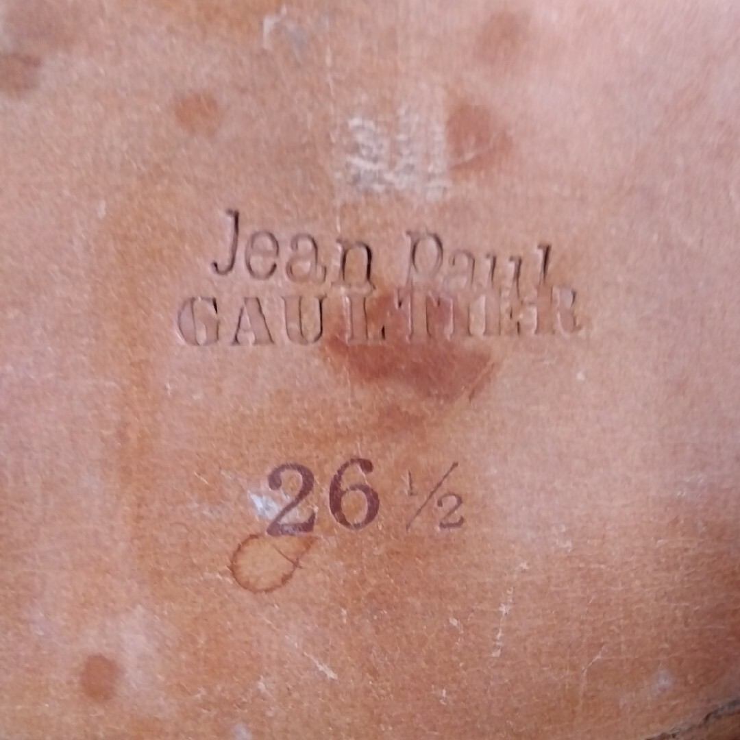Jean-Paul GAULTIER(ジャンポールゴルチエ)のジャンポール ゴルチェ レザーシューズ ホワイト メンズの靴/シューズ(ドレス/ビジネス)の商品写真