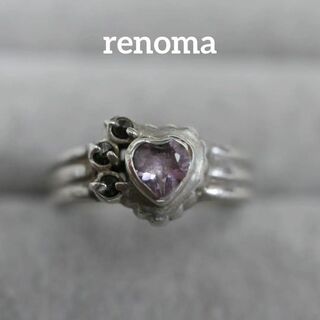 レノマ(RENOMA)の【匿名配送】 レノマ リング 指輪 シルバー SV 2.6g 8号 ハート(リング(指輪))