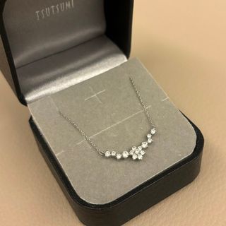 ジュエリーツツミ(JEWELRY TSUTSUMI)のプラチナダイヤモンドネックレス(ネックレス)