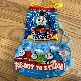 トーマス(THOMAS)のトーマス　お弁当袋　コップ袋(ランチボックス巾着)