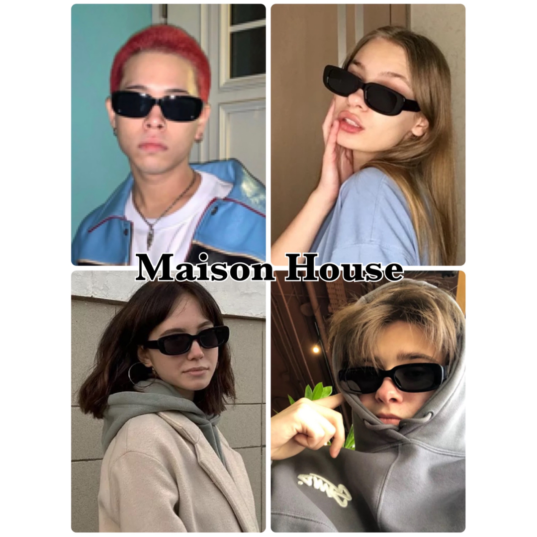 Awich着用型】サングラス 黒+白 セットの通販 by Maison House Awich着用型】サングラス 黒+白 セットの通販 by Maison House