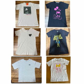 ユニクロ(UNIQLO)のUNIQLO しまむら　Tシャツ　半袖　６枚まとめ売り(Tシャツ/カットソー(半袖/袖なし))