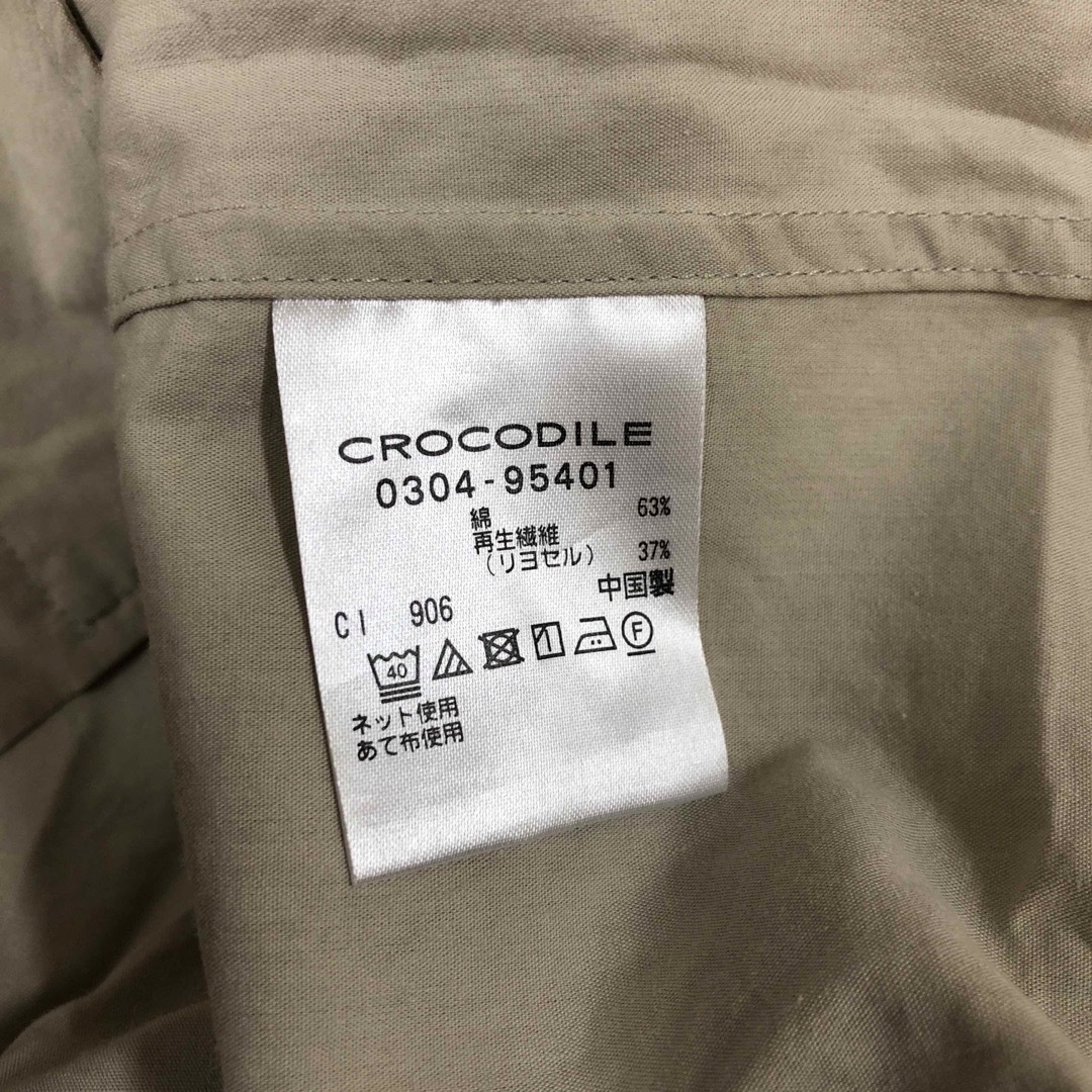 Crocodile(クロコダイル)の即決 crocodile クロコダイル 長袖シャツ レディースのトップス(シャツ/ブラウス(長袖/七分))の商品写真