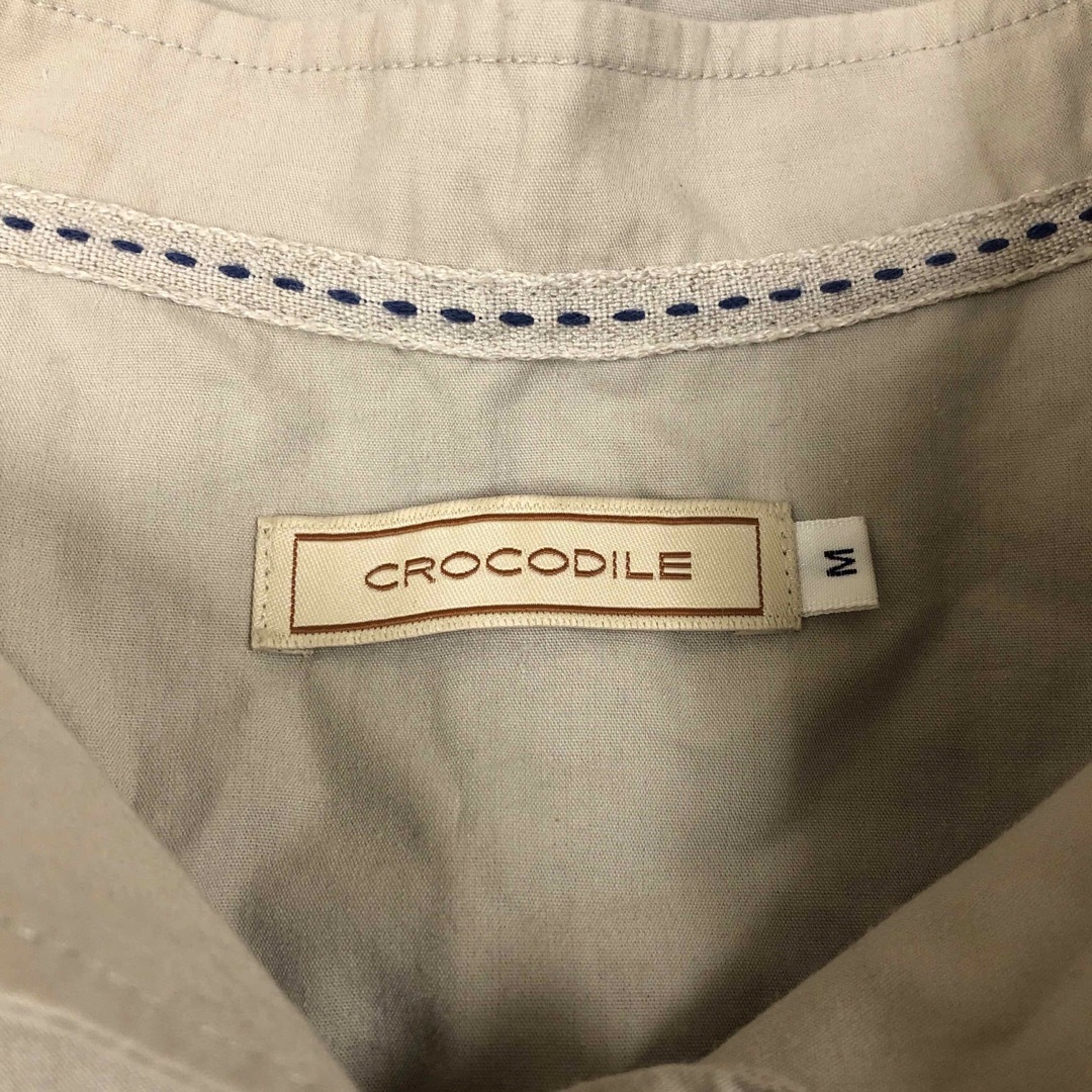 Crocodile(クロコダイル)の即決 crocodile クロコダイル 長袖シャツ レディースのトップス(シャツ/ブラウス(長袖/七分))の商品写真