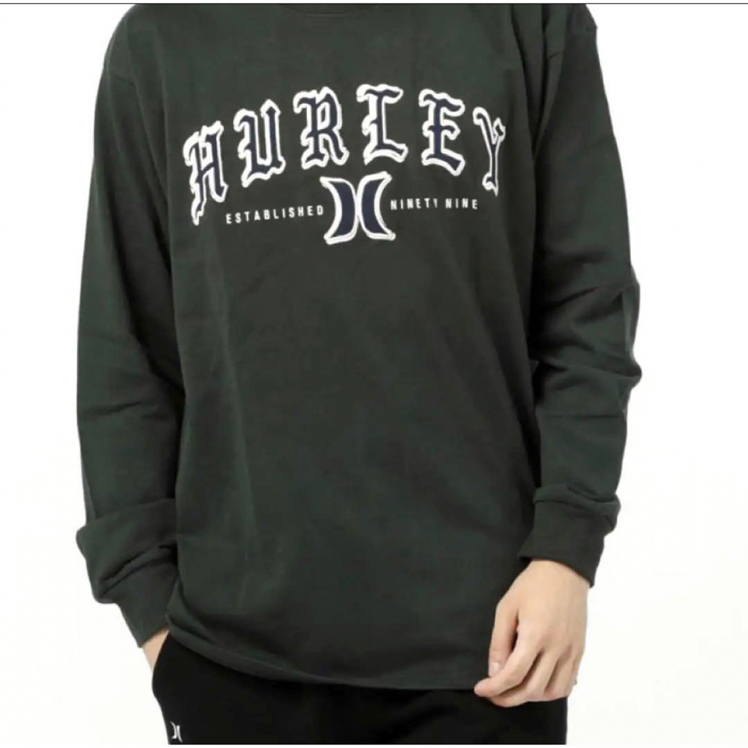 Hurley(ハーレー)のHURLEY OLD ARC ロゴ 長袖Ｔシャツ メンズのトップス(Tシャツ/カットソー(七分/長袖))の商品写真