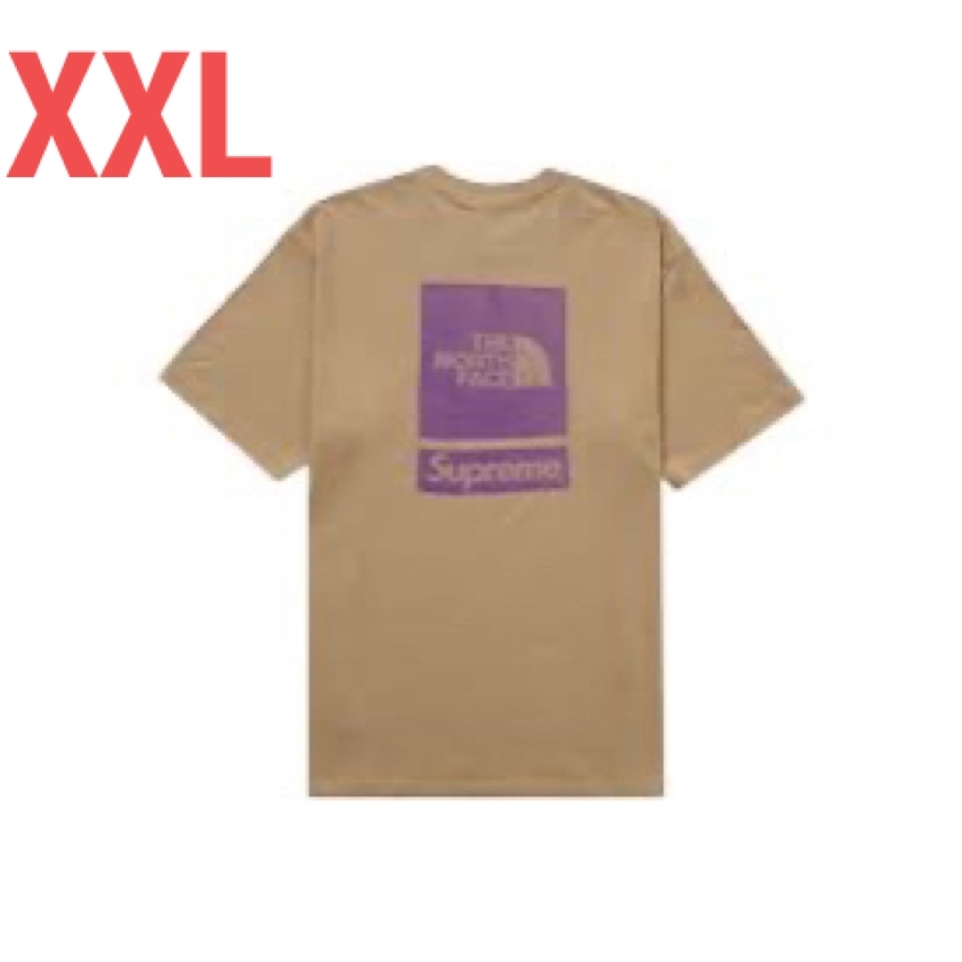 Supreme x The North Face S/S Top カーキ　XXL | フリマアプリ ラクマ