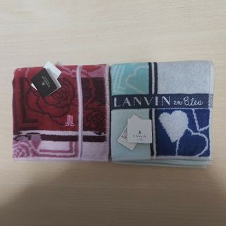 LANVIN - ランバン　タオルハンカチ　2枚　新品　②