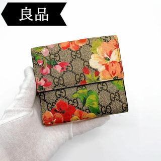 グッチ(Gucci)の◇グッチ◇GGブルームス/コンパクトウォレット/折り財布/410071/ブランド(財布)