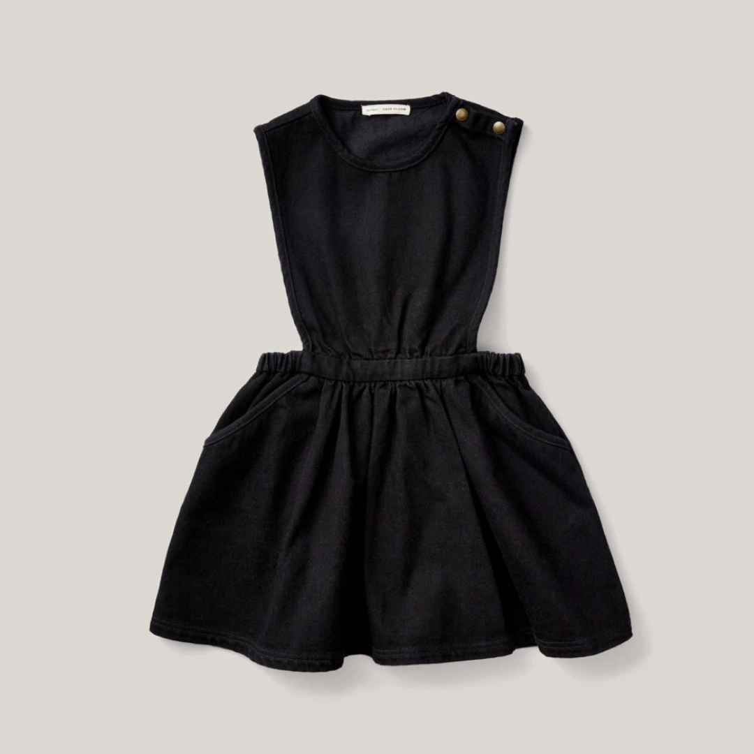 SOOR PLOOM(ソーアプルーム)のsoor ploom Tippi Black Denim キッズ/ベビー/マタニティのキッズ服女の子用(90cm~)(スカート)の商品写真