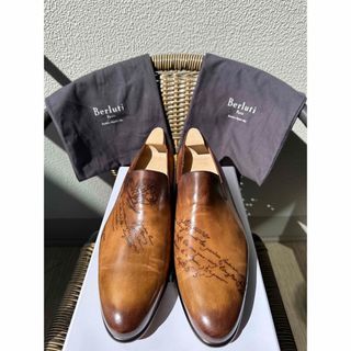 Berluti - 未使用品□BERLUTI/ベルルッティ R19OBU76 裏地カリグラフィ