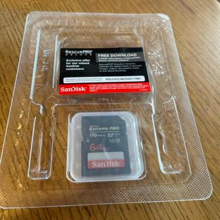 サンディスク(SanDisk)のSanDisk 64GB Extreme PRO UHS-I SDXC 170M(その他)