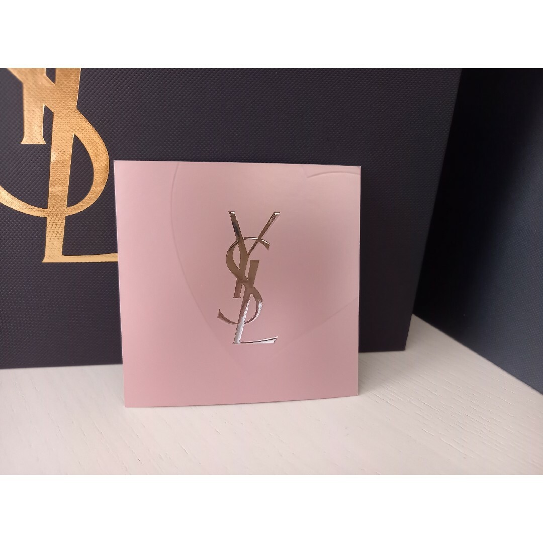 Yves Saint Laurent(イヴサンローラン)のイヴ・サンローラン　ギフトボックス特大＆ショッパー＆メッセージカード　セット レディースのバッグ(ショップ袋)の商品写真