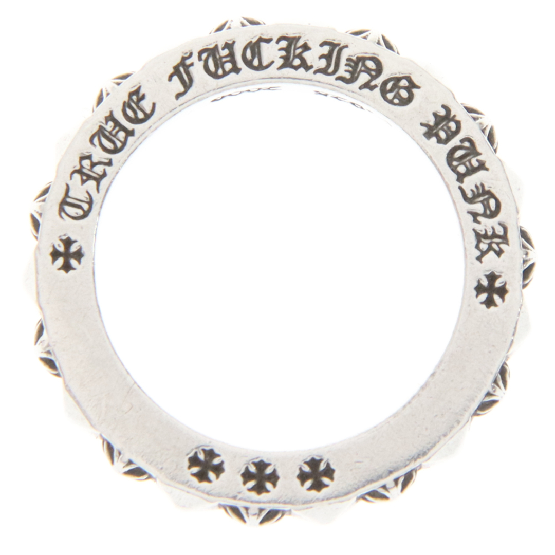 Chrome Hearts(クロムハーツ)のCHROME HEARTS クロムハーツ TFP PLUS PUNK RING TFPプラス パンク リング シルバーTFP PLUS PUNK 【国内インボイスあり】 メンズのアクセサリー(リング(指輪))の商品写真