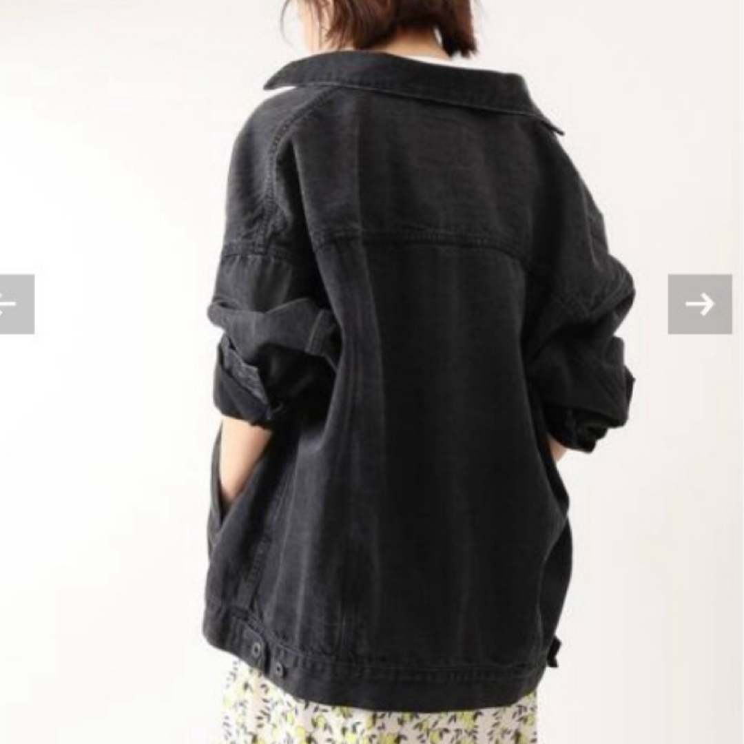 Spick & Span(スピックアンドスパン)の美品♡Spick&Span 5 1/2 OVER DENIM 3RD ジャケット レディースのジャケット/アウター(Gジャン/デニムジャケット)の商品写真