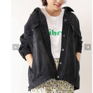 スピックアンドスパン(Spick & Span)の美品♡Spick&Span 5 1/2 OVER DENIM 3RD ジャケット(Gジャン/デニムジャケット)